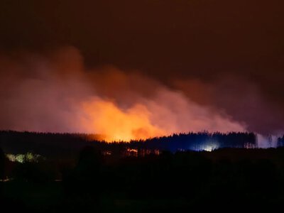 Крылатые ракеты над Киевом: в нескольких районах вспыхнули пожары