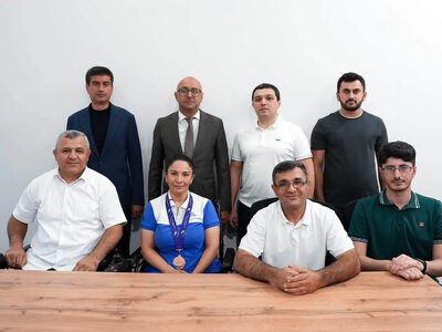 Komitə rəhbərliyi Ağayeva ilə görüşdü
