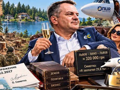 Олег Синютка: участки возле Наварии, самолет Onur и имущество на семью