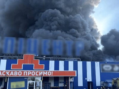 Россия атаковала торговый центр в Прилуках в Черниговской области