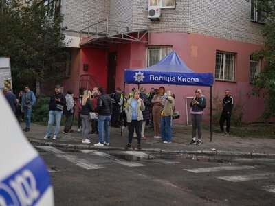 Массированный удар по Киеву: в двух районах оказывают помощь пострадавшим