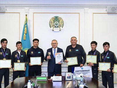 Бейбит Исабаев принял чемпионов 300-километрового марафона VI Всемирных игр кочевников