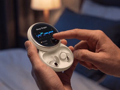 Soundcore Sleep Earbuds 4 Pro стежать за пульсом і сном, а їхній футляр отримав власний OLED-екран