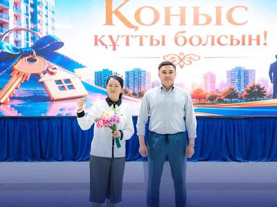 В ШЫМКЕНТЕ 40 СЕМЕЙ ПОЛУЧИЛИ ЖИЛЬЁ НА ЛЬГОТНЫХ УСЛОВИЯХ