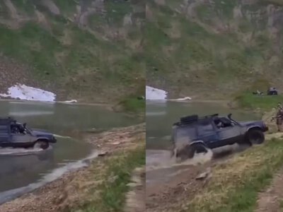 Въехал на джипе в горное озеро и снял это на видео: жителю Закарпатья грозит до 3 лет ограничения свободы