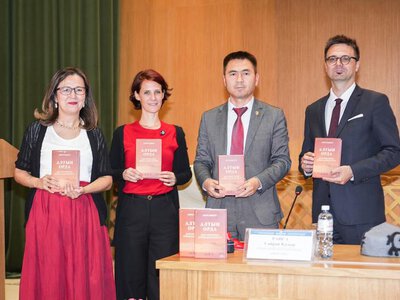 ИССЛЕДОВАТЕЛЬ УЛУСА ДЖУЧИ МАРИ ФАВЕРО ПРЕДСТАВИЛА КАЗАХОЯЗЫЧНОЕ ИЗДАНИЕ КНИГИ «АЛТЫН ОРДА. ДАЛА ИМПЕРИЯСЫ ӘЛЕМДІ ҚАЛАЙ ӨЗГЕРТТІ»
