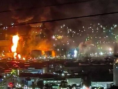 Украинские дроны атаковали терминал с мазутом в крупнейшем порту России