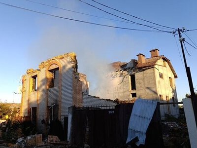 Последствия атаки рф на Николаев: одна погибшая, четверо пострадавших, повреждены дома и гипермаркет