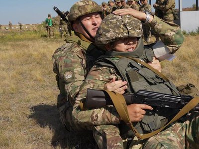 Огневая подготовка: военнослужащие Сил воздушной обороны готовятся к итоговой проверке