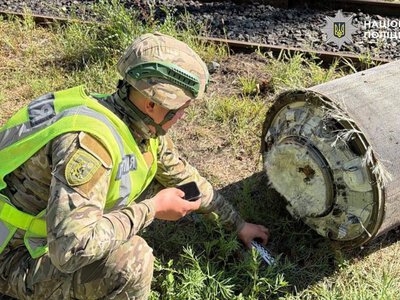 В Киеве взрывотехники изъяли 50 кг взрывчатого вещества из российской ракеты