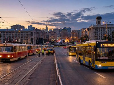 Ночной Киев становится более доступным: движение общественного транспорта продолжили