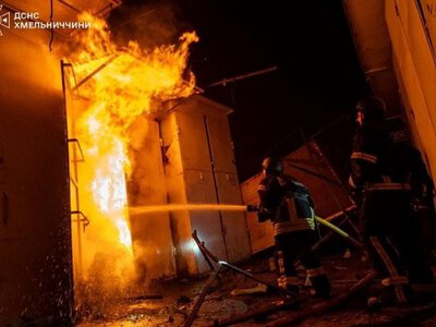 Повторный взрыв в Хмельницком: при ликвидации пожара пострадали четверо спасателей