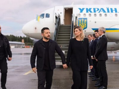 Это реальность, в которой он живет: дрон едва не попал в самолет Зеленского
