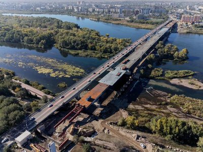 Аким области посетил строящийся новый мост в Семее