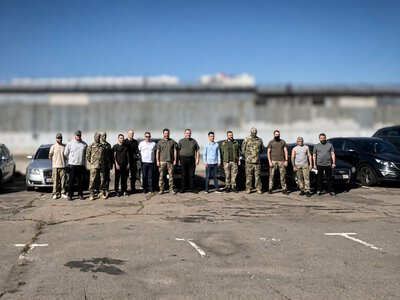 Литовский подарок для украинских воинов: получившие Силы обороны