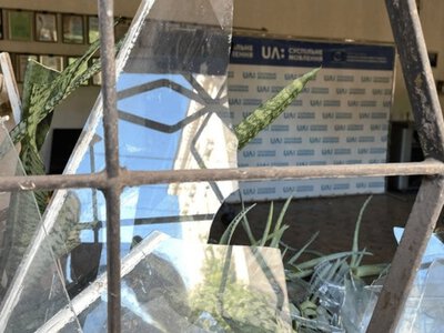 В Кривом Роге из-за удара РФ повреждено здание Суспильного