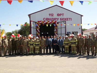 В Казахстане открылось 263-е добровольное противопожарное формирование «Ауыл құтқарушылары»
