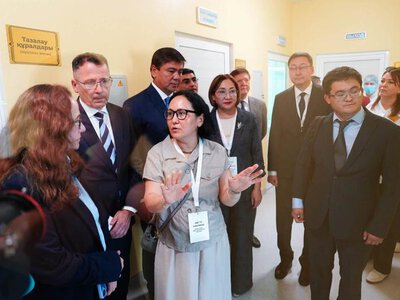 В ТУРКЕСТАНЕ ОТКРЫЛАСЬ СОВРЕМЕННАЯ ВИРУСОЛОГИЧЕСКАЯ ЛАБОРАТОРИЯ