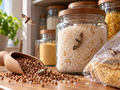 На кухне завелась моль: почему выброшенная крупа не спасет и как 100% вывести вредителя