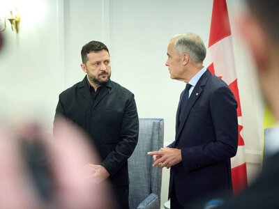 Ракеты-перехватчики для Украины, новые санкции для России: главное с пресс-конференции Зеленского