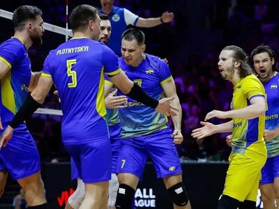 Сборная Украины дожала Израиль в стартовом матче Евро-2026 по волейболу