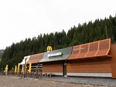 131-е заведение в Украине: McDonald’s открыл новый ресторан в Буковеле