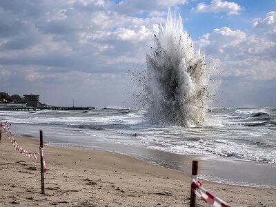 В море у Коблево взорвалась противодесантная мина: погибла супружеская пара, еще два человека ранены