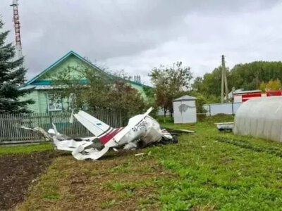  Два человека погибли при падении легкомоторного самолета в Татарстане 
