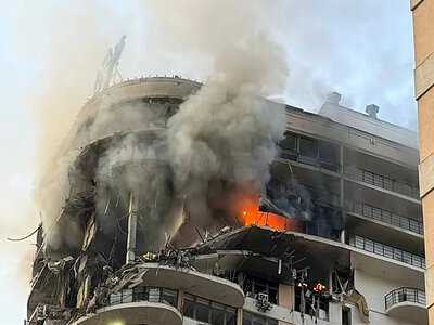 В Одессе после ночной атаки РФ повреждён многоэтажный дом, пострадали 12 человек