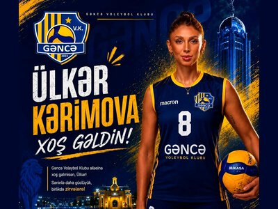 Gəncə millinin oyunçusu ilə kontrakt imzaladı