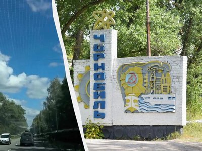 Дороги на Чорнобиль накривають антидроновими сітками: та проти шахедів вони безсилі