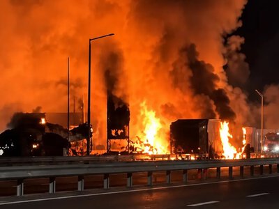 Россия атаковала пассажирский поезд и АЗС на границе с Польшей