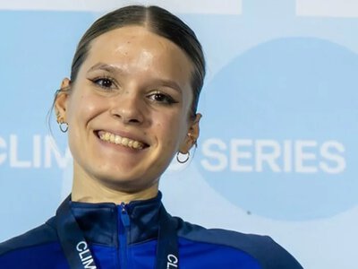 Украинка Полина Халькевич завоевала серебро на этапе Кубка мира по скалолазанию