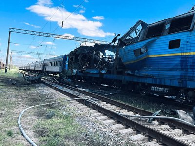 Укрзализныця: дрон РФ мог атаковать дипломатический поезд в Ягодине