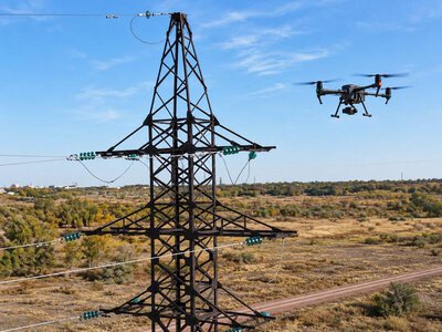 Дроны обследуют состояние энергетических объектов Караганды