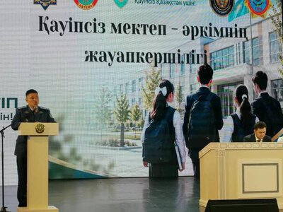 Более 600 школьников приняли участие во встрече по профилактике наркоправонарушений в Астане