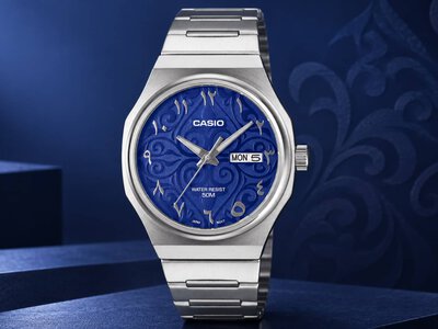 Casio представила серию часов MTP-E735AR с интегрированным браслетом