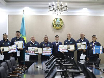 В Акмолинской области чествовали призеров VI Всемирных игр кочевников