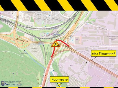 Южный мост: долевые ограничения движения 15-18 сентября