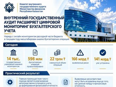 Внутренний государственный аудит расширяет цифровой мониторинг бухгалтерского учета