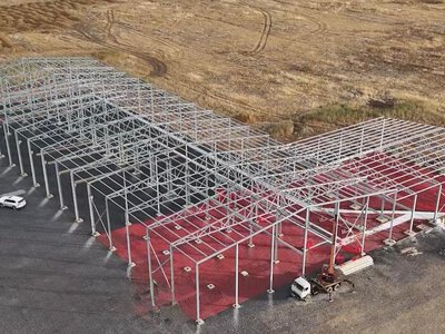 В Актобе началось строительство первого в Казахстане мультибрендового сервисного центра KAMAZ