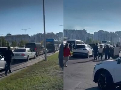 Астанчане бросили автобусы и пошли пешком: что произошло на Сыганак 