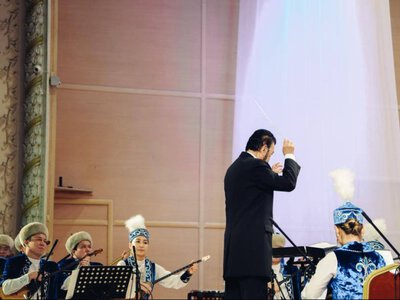  «Отырар сазы» открыл новый сезон концертом к 80-летию Каршыги Ахмедиярова 