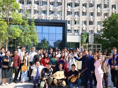 «Welcome to Kazakhstan!»: иностранные студенты Satbayev University познакомились с казахской культурой