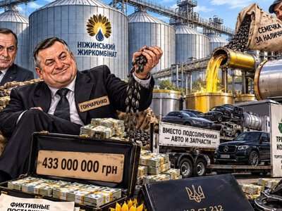 Михаил Гончаренко: схематоз с Нежинским жиркомбинатом на 433 млн грн