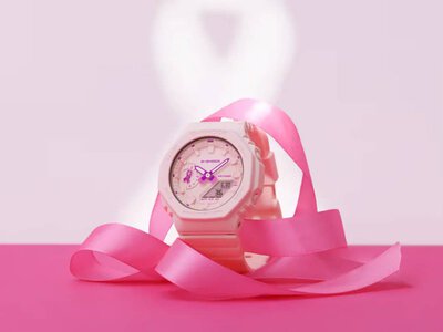 Casio выпустила розовые G-Shock в поддержку борьбы с раком груди