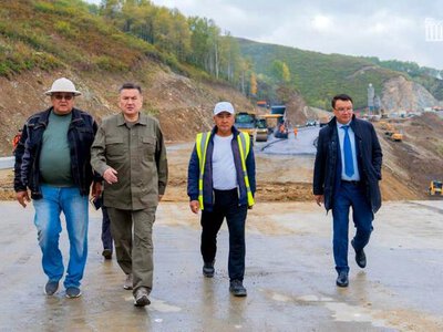 Новую дорогу в обход Осиновского перевала введут в эксплуатацию в ноябре
