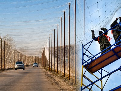 Днепропетровщина получит 150 млн грн на усиление защиты дорог: где установят антидроновые туннели