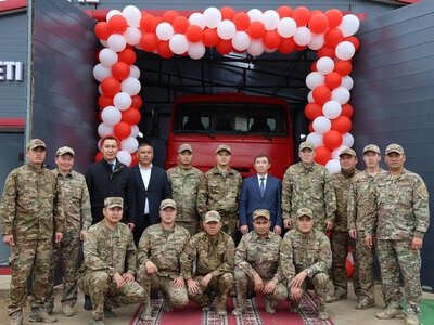 В Казахстане открылось 270-ое добровольное противопожарное формирование «Ауыл құтқарушылары»