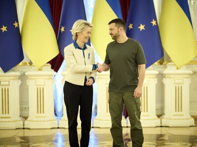 Зеленский и фон дер Ляйен обсудили проблему с финансированием украинской обороны и договорились о встрече в Нью-Йорке
